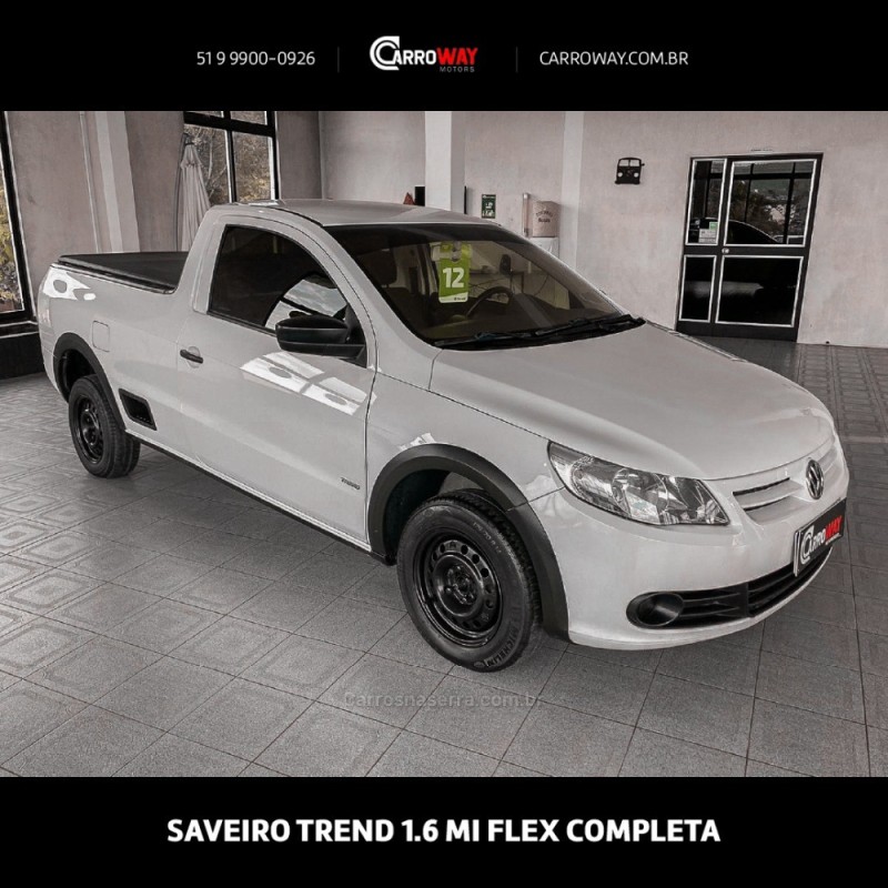 SAVEIRO 1.6 MI TREND CS 8V FLEX 2P MANUAL G.V