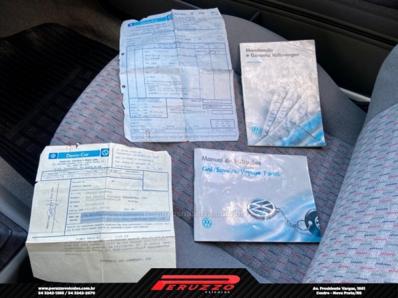GOL 1.8 GL 8V GASOLINA 2P MANUAL - 1994 - NOVA PRATA