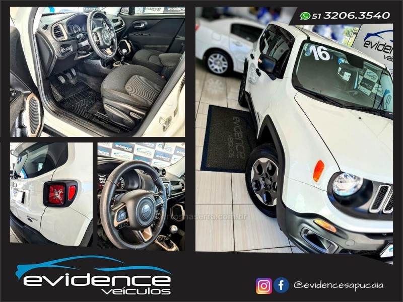 RENEGADE 1.8 16V FLEX SPORT 4P MANUAL - 2016 - SAPUCAIA DO SUL