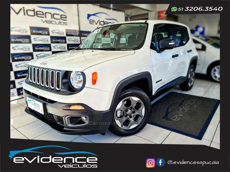 RENEGADE 1.8 16V FLEX SPORT 4P MANUAL - 2016 - SAPUCAIA DO SUL