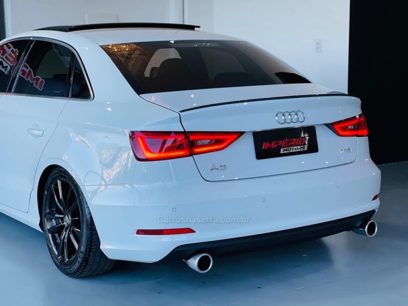 A3 2.0 TFSI SEDAN AMBITION 16V GASOLINA 4P S-TRONIC - 2016 - ESTâNCIA VELHA