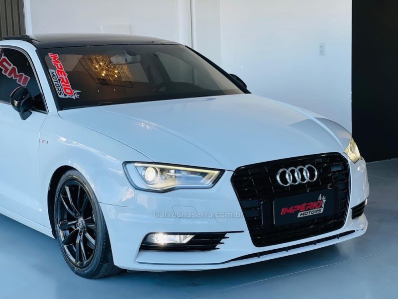 A3 2.0 TFSI SEDAN AMBITION 16V GASOLINA 4P S-TRONIC - 2016 - ESTâNCIA VELHA