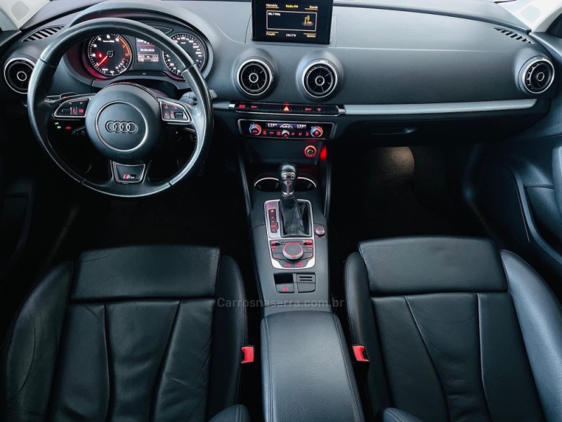 A3 2.0 TFSI SEDAN AMBITION 16V GASOLINA 4P S-TRONIC - 2016 - ESTâNCIA VELHA