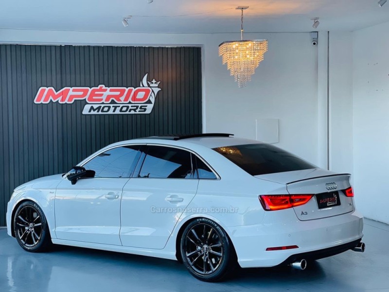A3 2.0 TFSI SEDAN AMBITION 16V GASOLINA 4P S-TRONIC - 2016 - ESTâNCIA VELHA