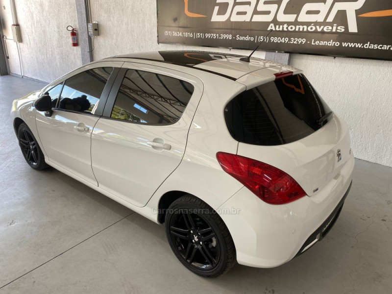 308 1.6 GRIFFE THP 16V GASOLINA 4P AUTOMÁTICO - 2014 - BOM PRINCíPIO