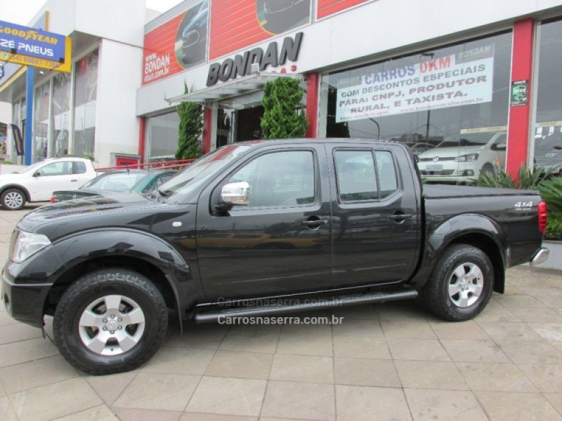 frontier 2.5 xe 4x4 cd turbo eletronic diesel 4p manual 2010 farroupilha