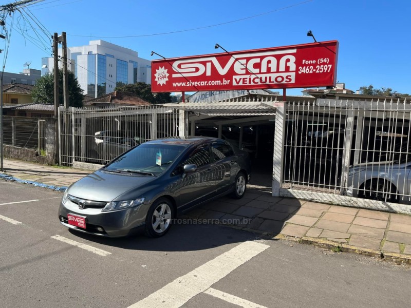 CIVIC 1.8 LXS 16V GASOLINA 4P AUTOMÁTICO - 2008 - GARIBALDI