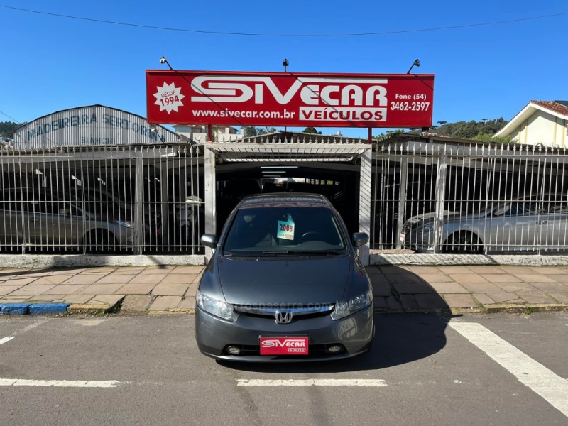 CIVIC 1.8 LXS 16V GASOLINA 4P AUTOMÁTICO - 2008 - GARIBALDI