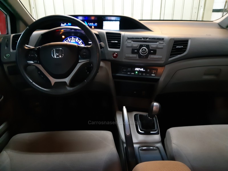 CIVIC 1.8 LXS 16V FLEX 4P MANUAL - 2014 - CAXIAS DO SUL