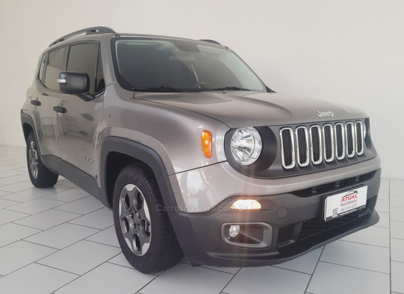renegade 1.8 16v flex sport 4p automatico 2017 garibaldi