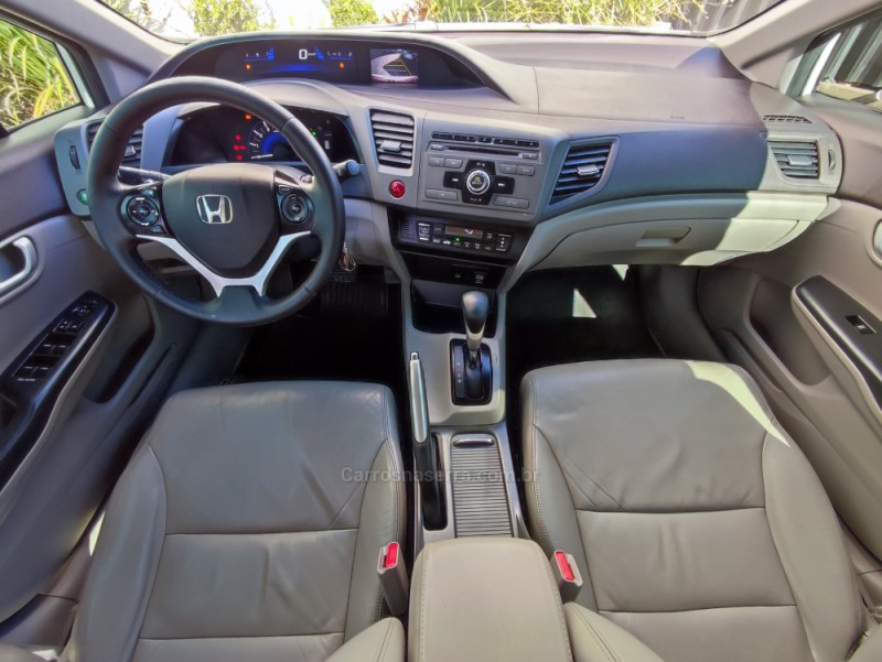 CIVIC 1.8 LXL 16V FLEX 4P AUTOMÁTICO - 2013 - SAPIRANGA