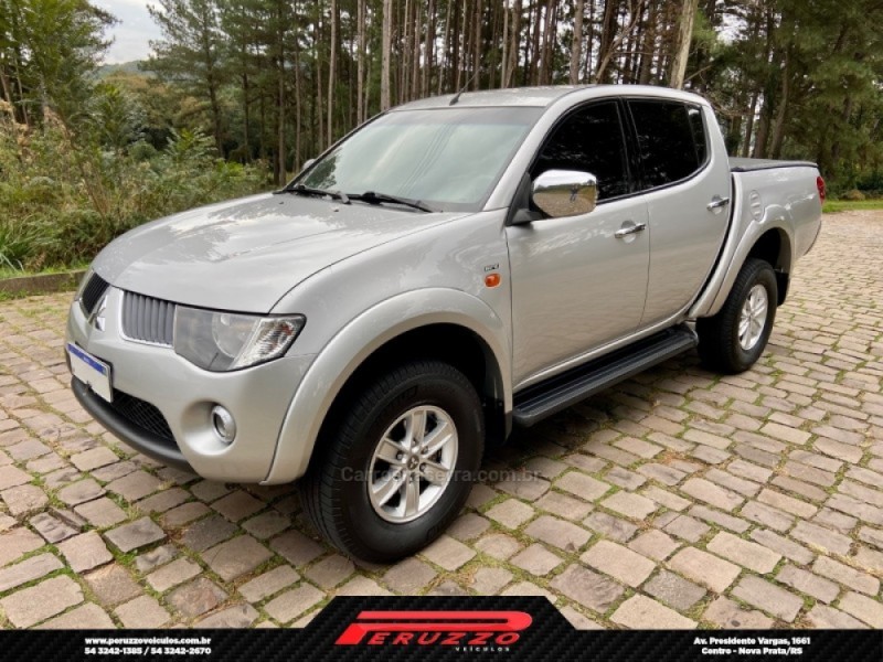 l200 triton 3.2 hpe 4x4 cd 16v turbo intercooler diesel 4p automatico 2010 nova prata