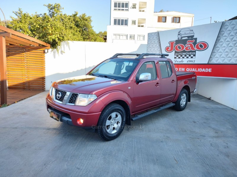 frontier 2.5 le 4x4 cd turbo eletronic diesel 4p automatico 2013 casca