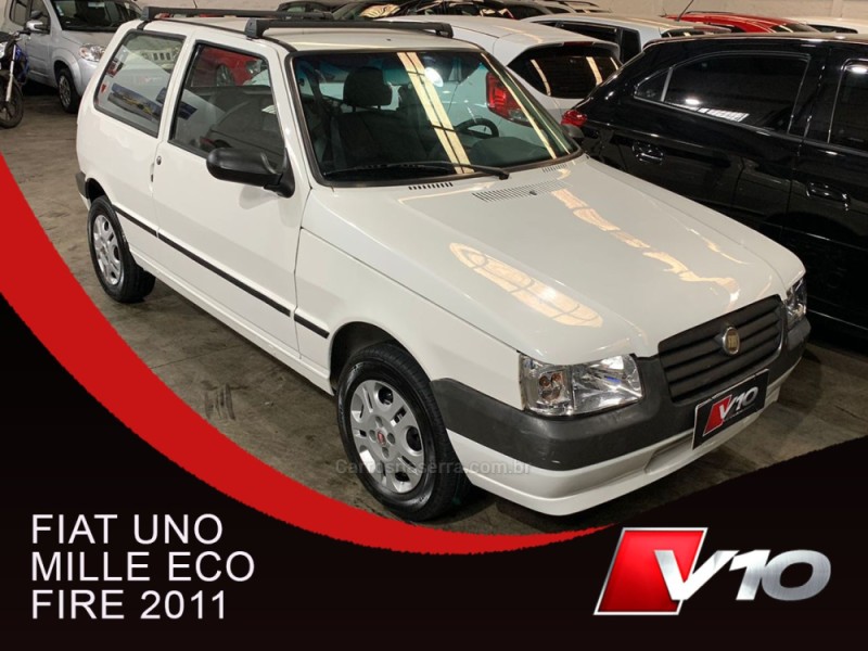 UNO 1.0 MPI MILLE FIRE ECONOMY 8V FLEX 2P MANUAL - 2011 - CAXIAS DO SUL