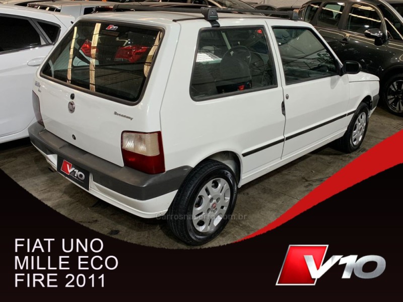 UNO 1.0 MPI MILLE FIRE ECONOMY 8V FLEX 2P MANUAL - 2011 - CAXIAS DO SUL