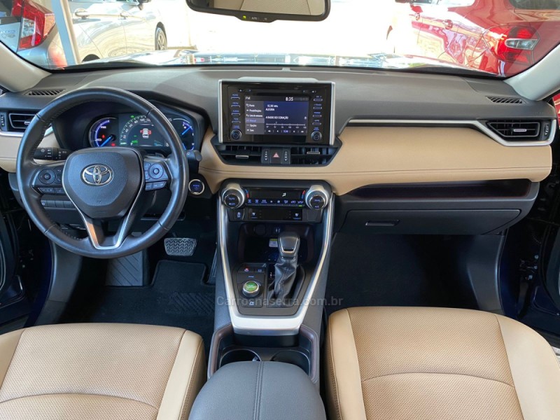 RAV4 2.5 S LAWD HYBRID 4X4 16V GASOLINA 4P AUTOMÁTICO - 2019 - CAMPO BOM
