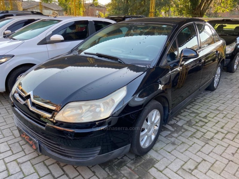 c4 2.0 glx pallas 16v flex 4p automatico 2009 canela
