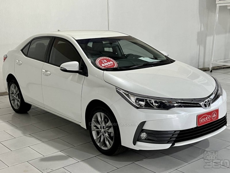 COROLLA 2.0 XEI 16V FLEX 4P AUTOMÁTICO - 2019 - ESTâNCIA VELHA
