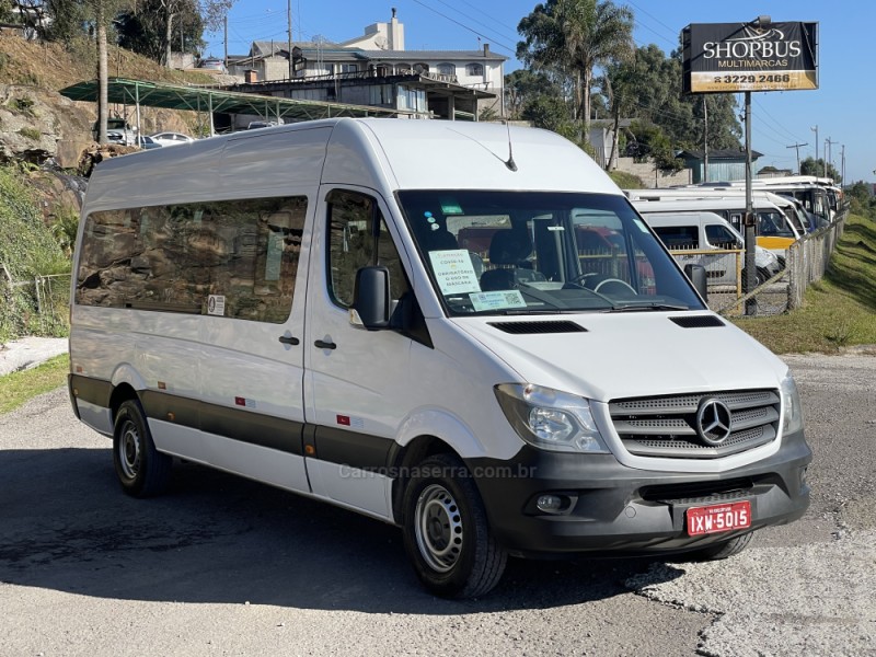 sprinter 2.2 415 cdi van 16 lugares teto alto 16v bi turbo diesel manual 2018 caxias do sul