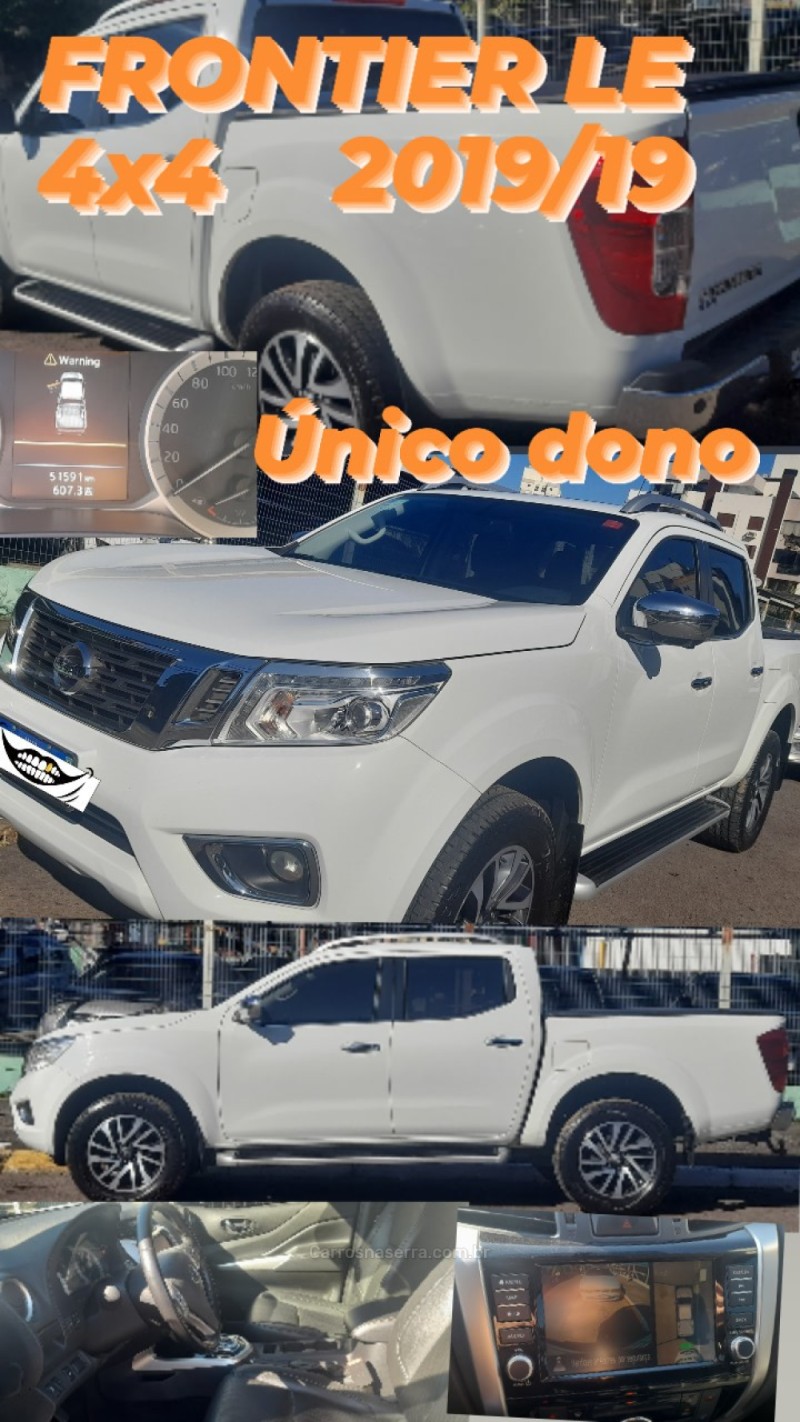 frontier 2.5 le attack 4x4 cd turbo eletronic diesel 4p automatico 2019 novo hamburgo