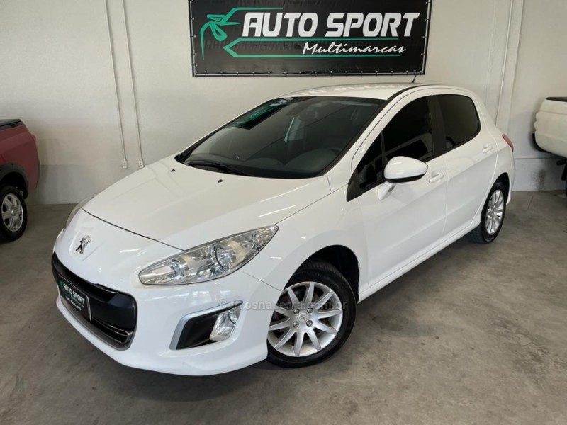 308 1.6 allure 16v flex 4p manual 2013 caxias do sul