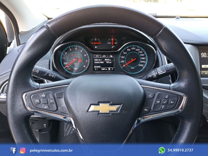 CRUZE 1.4 TURBO LT 16V FLEX 4P AUTOMÁTICO - 2018 - BENTO GONçALVES