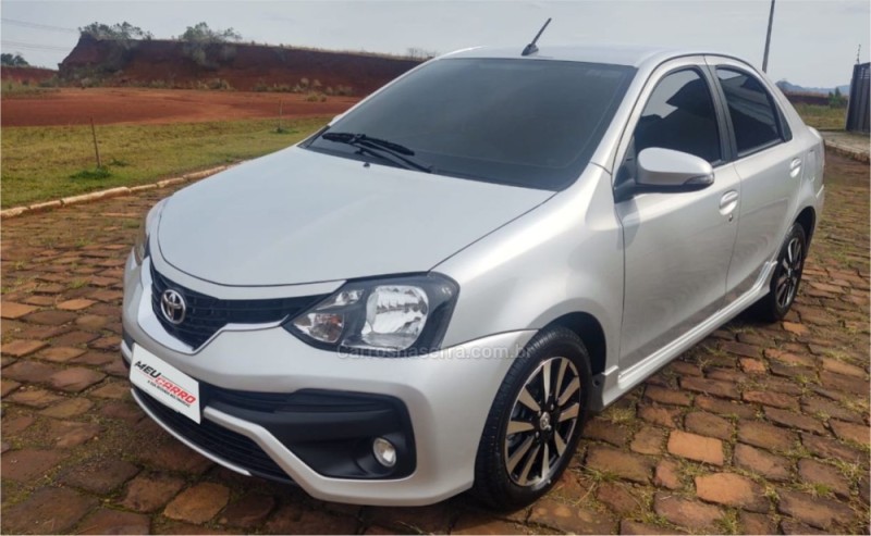 etios 1.5 xls sedan 16v flex 4p automatico 2019 lajeado