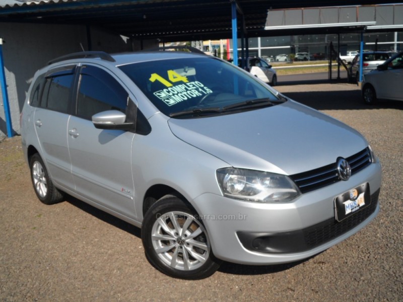 SPACEFOX 1.6 MI TREND 8V FLEX 4P MANUAL - 2014 - SAPIRANGA