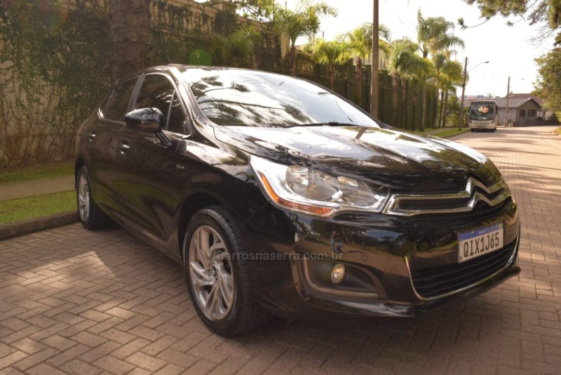 C4 LOUNGE 1.6 EXCLUSIVE 16V TURBO FLEX 4P AUTOMÁTICO - 2015 - CAXIAS DO SUL