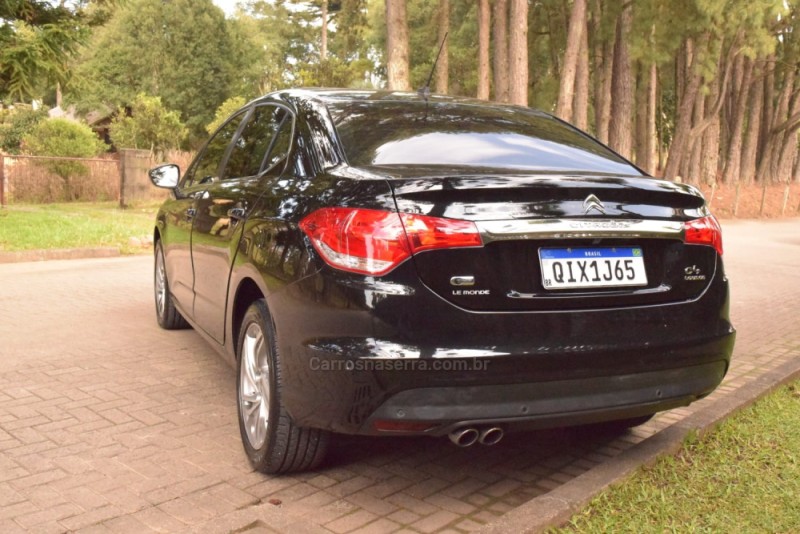 C4 LOUNGE 1.6 EXCLUSIVE 16V TURBO FLEX 4P AUTOMÁTICO - 2015 - CAXIAS DO SUL
