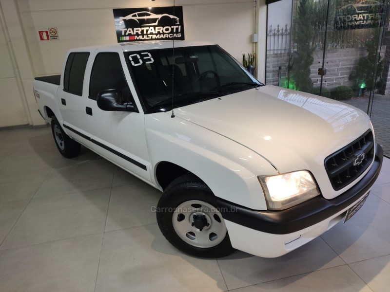 S10 2.8 4X4 CD 12V TURBO INTERCOOLER DIESEL 4P MANUAL