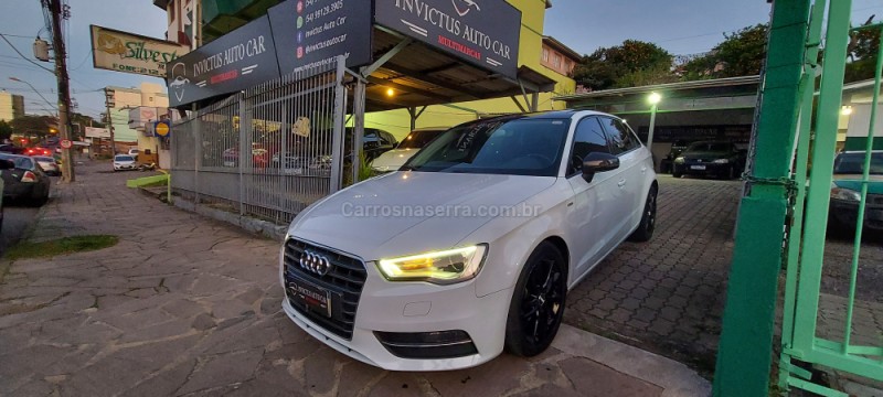 A3 1.8 TFSI SPORTBACK AMBITION 16V GASOLINA 4P AUTOMÁTICO - 2014 - CAXIAS DO SUL
