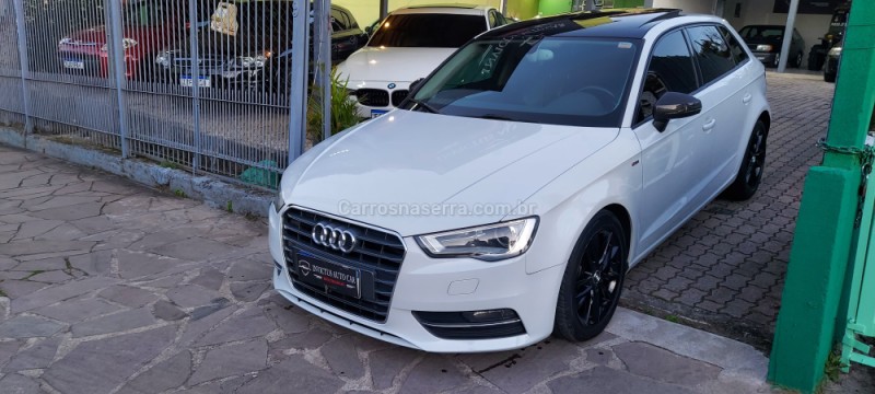 A3 1.8 TFSI SPORTBACK AMBITION 16V GASOLINA 4P AUTOMÁTICO - 2014 - CAXIAS DO SUL