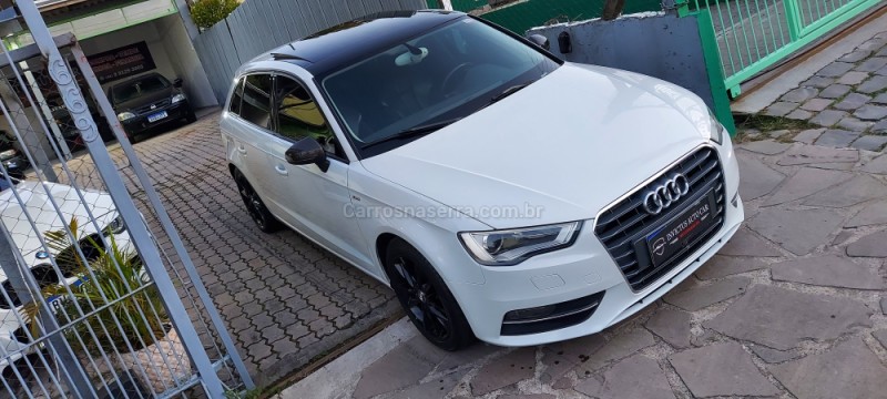 A3 1.8 TFSI SPORTBACK AMBITION 16V GASOLINA 4P AUTOMÁTICO - 2014 - CAXIAS DO SUL
