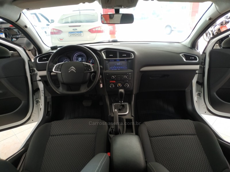 C4 LOUNGE 1.6 ORIGINE 16V TURBO FLEX 4P AUTOMÁTICO - 2017 - CAXIAS DO SUL