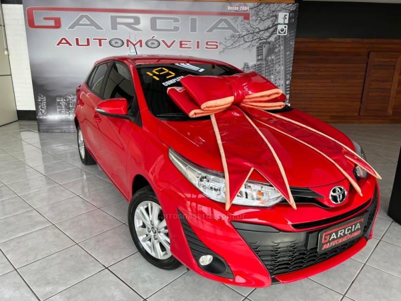 YARIS 1.3 16V FLEX XL MANUAL16 - 2019 - IGREJINHA