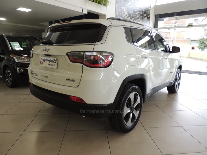 COMPASS 2.0 16V DIESEL LONGITUDE 4X4 AUTOMÁTICO - 2018 - FLORES DA CUNHA
