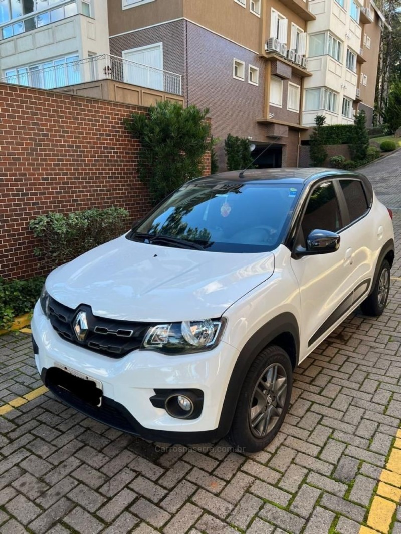 kwid 1.0 12v sce flex intense manual 2019 canela