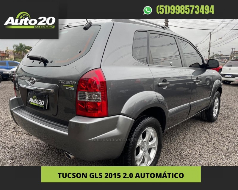 TUCSON 2.0 MPFI GLS 16V 143CV 2WD FLEX 4P AUTOMÁTICO - 2015 - TAQUARA