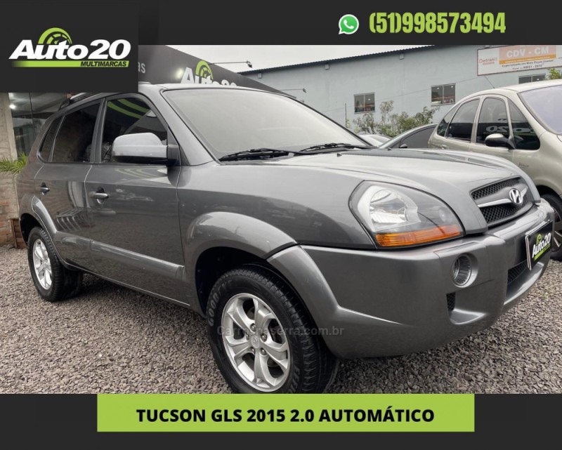 tucson 2.0 mpfi gls 16v 143cv 2wd flex 4p automatico 2015 taquara