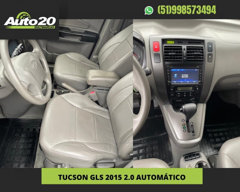 TUCSON 2.0 MPFI GLS 16V 143CV 2WD FLEX 4P AUTOMÁTICO - 2015 - TAQUARA