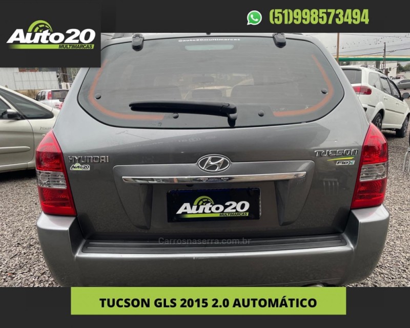 TUCSON 2.0 MPFI GLS 16V 143CV 2WD FLEX 4P AUTOMÁTICO - 2015 - TAQUARA