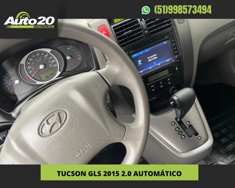 TUCSON 2.0 MPFI GLS 16V 143CV 2WD FLEX 4P AUTOMÁTICO - 2015 - TAQUARA