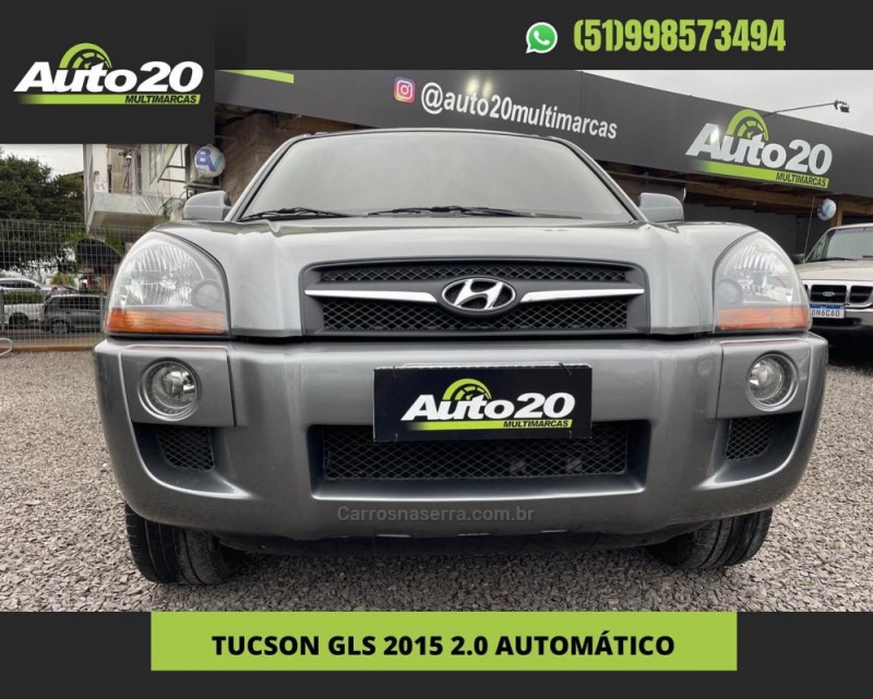 TUCSON 2.0 MPFI GLS 16V 143CV 2WD FLEX 4P AUTOMÁTICO - 2015 - TAQUARA