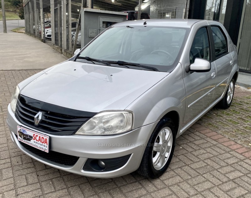 logan 1.6 expression 16v flex 4p automatico 2012 caxias do sul