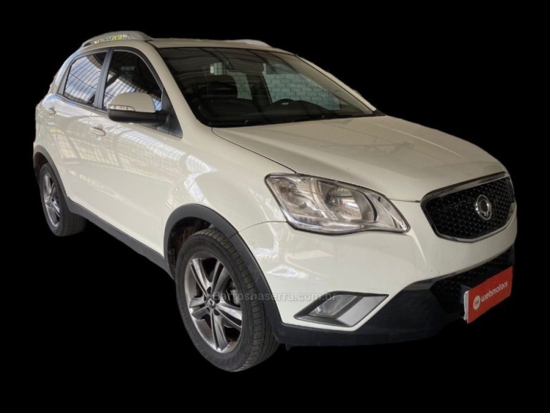 KORANDO 2.0 GLS EXECUTIVE 4X4 16V TURBO DIESEL 4P AUTOMÁTICO - 2012 - CAXIAS DO SUL