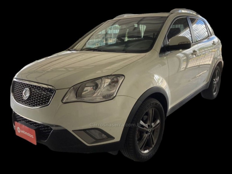 korando 2.0 gls executive 4x4 16v turbo diesel 4p automatico 2012 caxias do sul