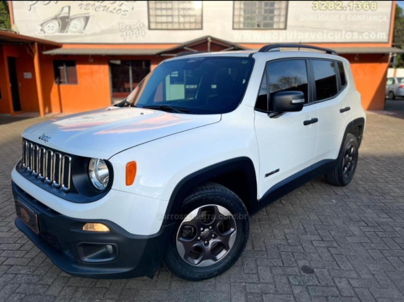 renegade 1.8 16v flex sport 4p automatico 2016 canela