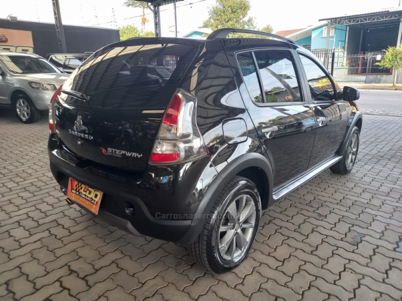 SANDERO 1.6 SL STEPWAY RIP CURL 16V FLEX 4P MANUAL - 2012 - CAXIAS DO SUL