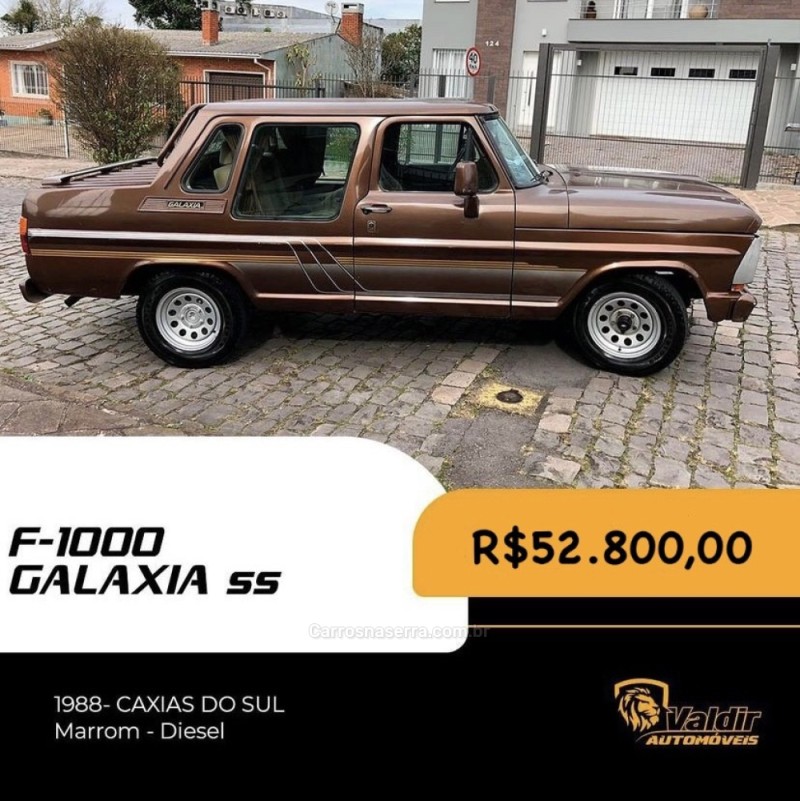 F-1000 3.9 BLAZER DIESEL 2P MANUAL - 1988 - CAXIAS DO SUL